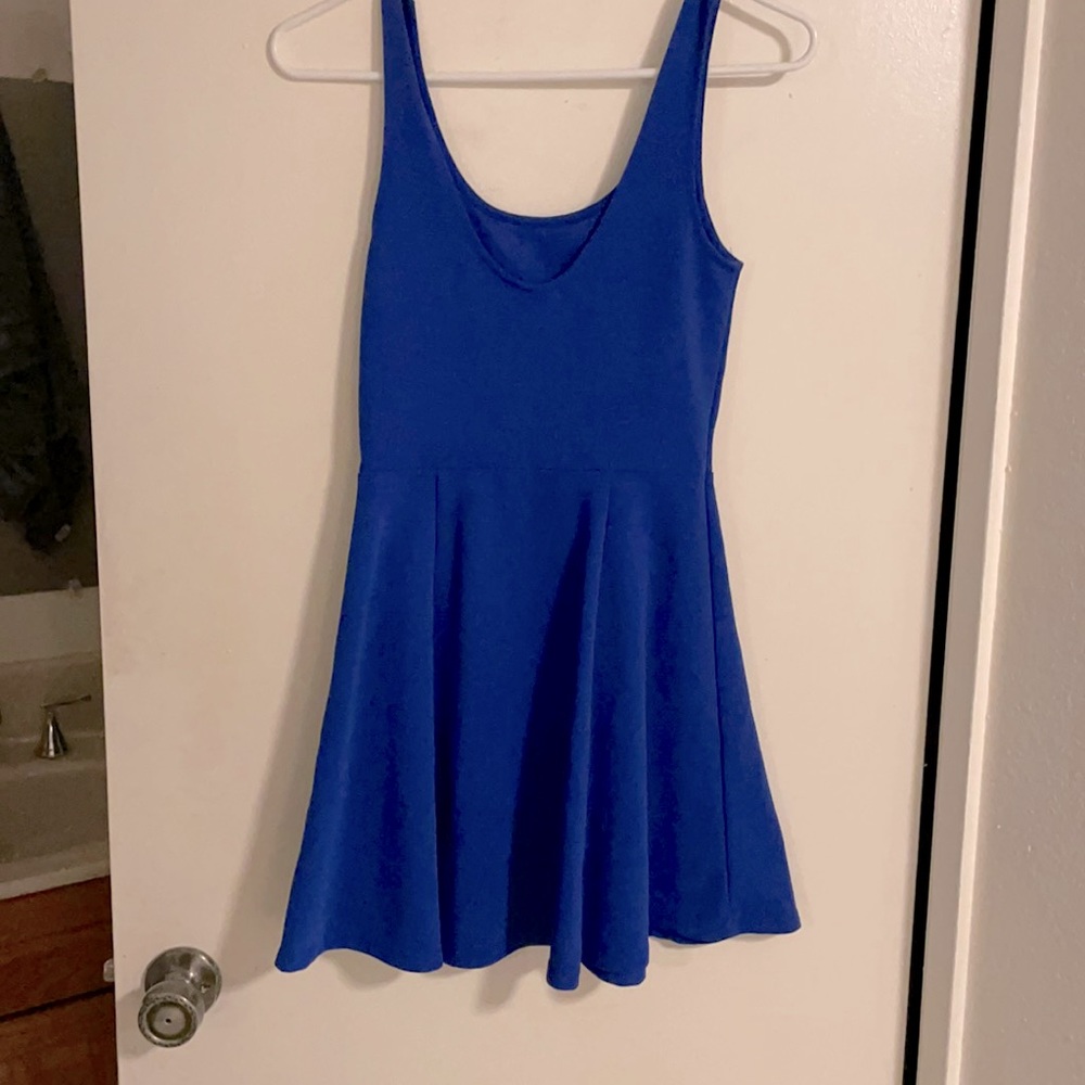Royal blue dress